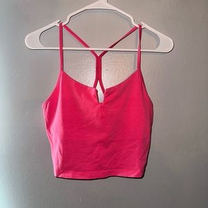 PINK Crop Tank, Medium